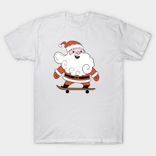 Skateboard Santa T-Shirt